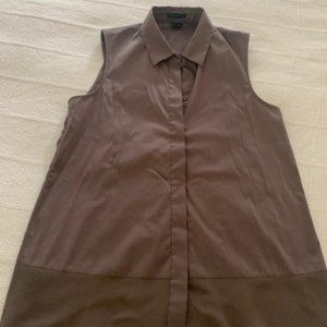 Theory sleeveless blouse